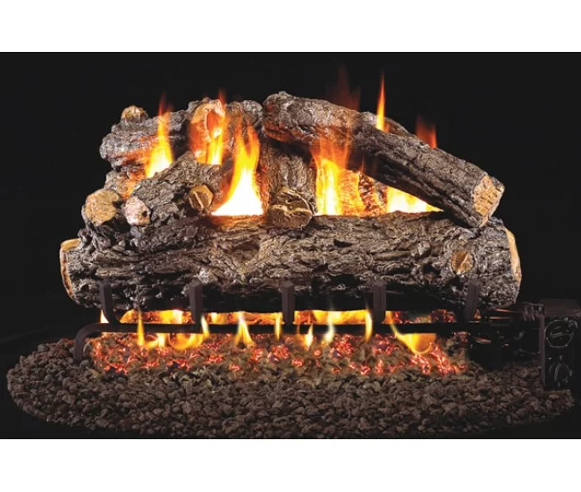 Real Fyre Rustic Oak Designer ANSI Log Set | RealFyreStore.com