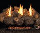 Real Fyre Meadow Oak See-Thru Gas Log Set
