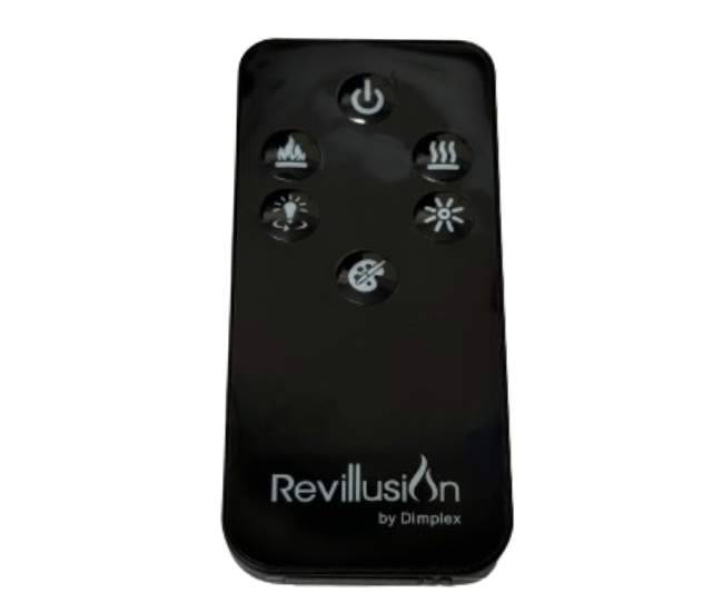 Dimplex Replacement Remote Control for 25-inch Revillusion Plug-In (RLG25) Electric Fireplace (All Models)