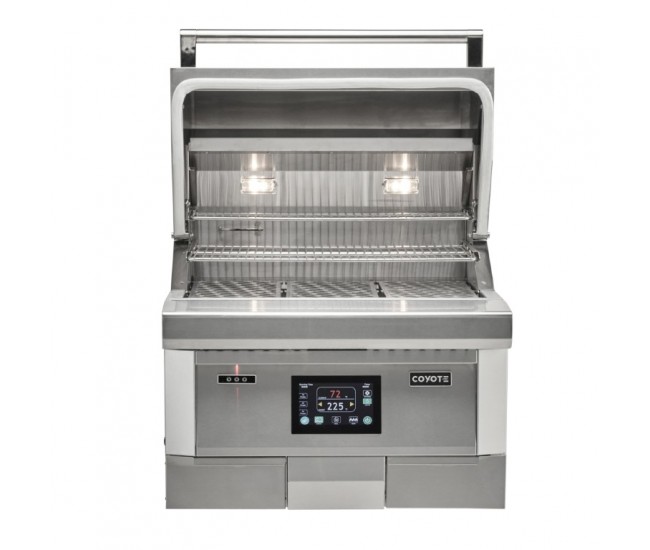 Coyote 28-Inch Built-In Pellet Grill Coyote 28-Inch Built-In Pellet Grill