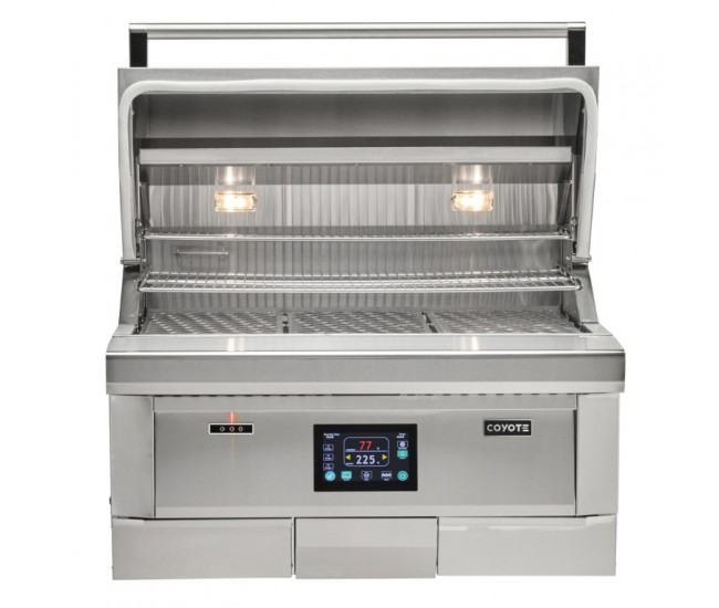 Coyote 36-Inch Built-In Pellet Grill Coyote 36-Inch Built-In Pellet Grill