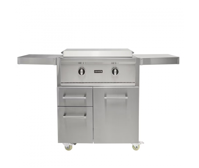 Coyote 30-inch Flat Top Portable Gas Grill Coyote 30-inch Flat Top Portable Gas Grill