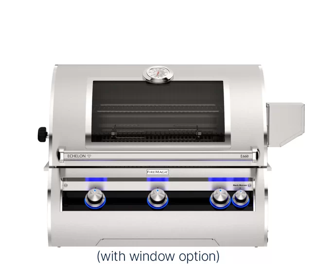 Fire Magic 30-inch Echelon Diamond E660i Built-In Grill (Analog) Fire Magic 30-inch Echelon Diamond E660i Built-In Grill (Analog)