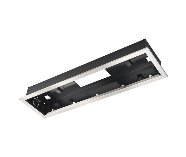Heatstrip Classic Flush Mount Kit – Black Enclosure with Silver Trim (3200W Series) Heatstrip Classic Flush Mount Kit – Black Enclosure with Silver Trim (3200W Series)