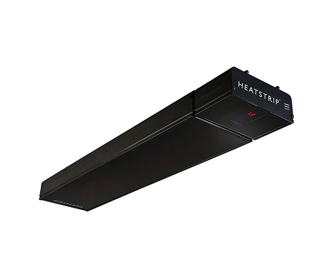 Heatstrip Enhance Glass Front 2400W Black Electric Radiant Heater with Remote & App