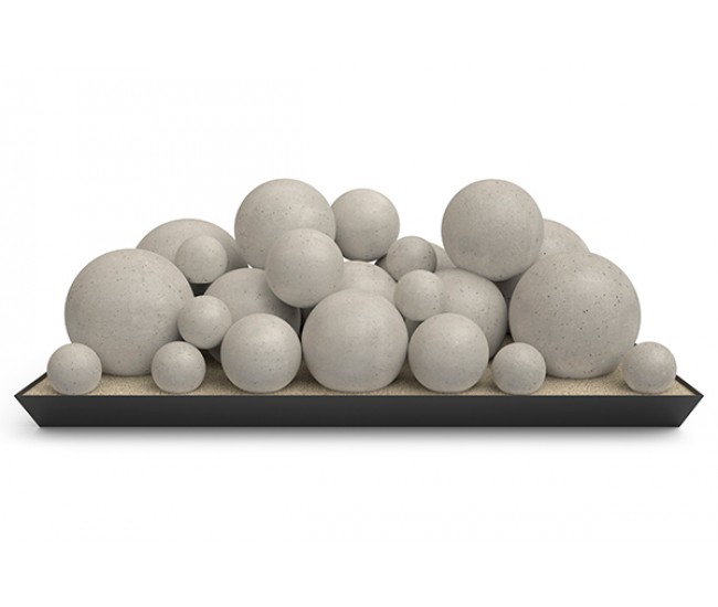 Real Fyre Graystone Mixed Select Fyre Spheres