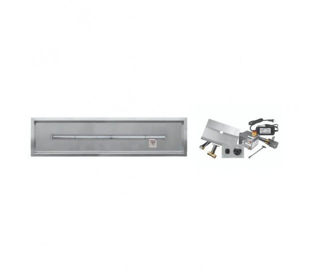 Firegear 84-inch Linear Stainless Steel Drop-In Pan T-Burner Firegear 84-inch Linear Stainless Steel Drop-In Pan T-Burner