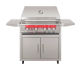 TrueFlame 40-Inch 5-Burner Portable Gas Grill TrueFlame 40-Inch 5-Burner Portable Gas Grill
