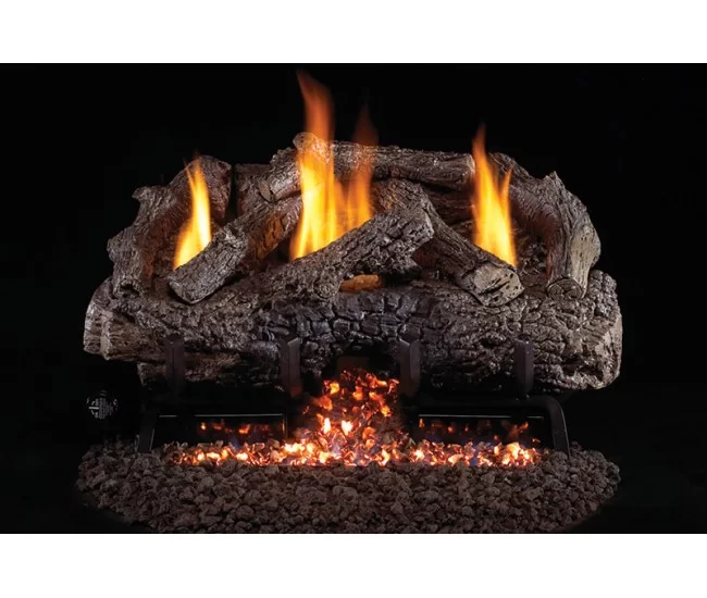 Real Fyre Charred Frontier Oak ANSI Log Set | RealFyreStore.com