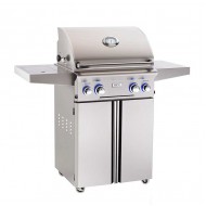 American Outdoor Grill By Fire Magic 24-inch L Series Portable Grill With Rotisserie and Single Side Burner American Outdoor Grill By Fire Magic 24-inch L Series Portable Grill With Rotisserie and Single Side Burner