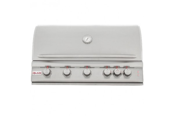 Blaze 40-inch 5 Burner Built-In LTE Gas Grill with Rear Burner and Lighting System Blaze 40-inch 5 Burner Built-In LTE Gas Grill with Rear Burner and Lighting System
