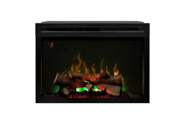 Dimplex 33" Multi-Fire XD Electric Firebox with Realogs Dimplex 33" Multi-Fire XD Electric Firebox with Realogs