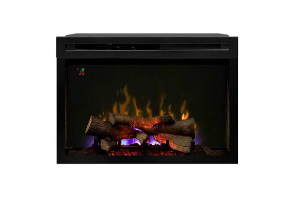 Dimplex 33" Multi-Fire XD Electric Firebox with Realogs Dimplex 33" Multi-Fire XD Electric Firebox with Realogs