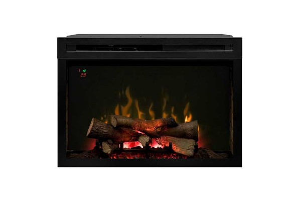 Dimplex 33" Multi-Fire XD Electric Firebox with Realogs Dimplex 33" Multi-Fire XD Electric Firebox with Realogs