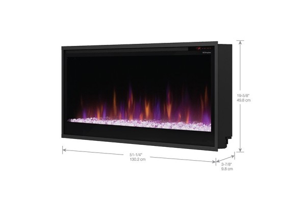 Dimplex Multi-Fire Slim 50" Linear Electric Fireplace Dimplex Multi-Fire Slim 50" Linear Electric Fireplace