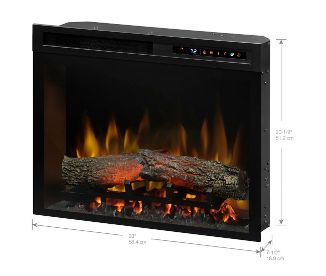 Dimplex Multi-Fire XHD 23-inch Plug-in Electric Firebox with ReaLogs