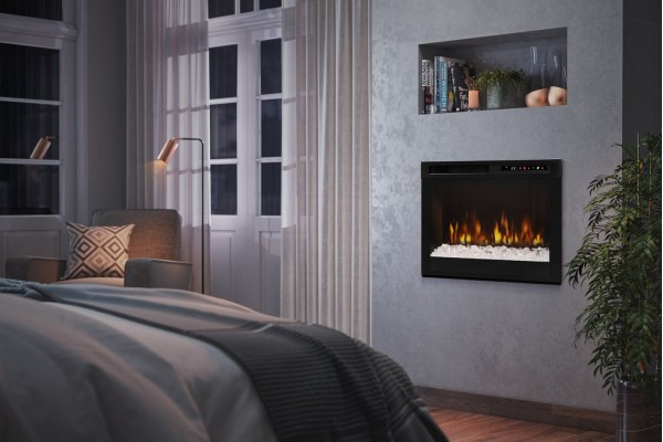Dimplex Multi-Fire XHD 28-inch Plug-in Electric Firebox with Acrylic Ember Media Bed Dimplex Multi-Fire XHD 28-inch Plug-in Electric Firebox with Acrylic Ember Media Bed