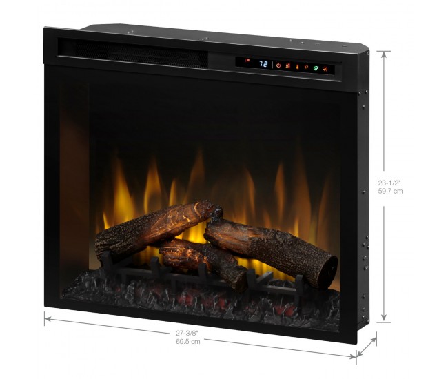 Dimplex Multi-Fire XHD 28-inch Plug-in Electric Firebox with ReaLogs Dimplex Multi-Fire XHD 28-inch Plug-in Electric Firebox with ReaLogs