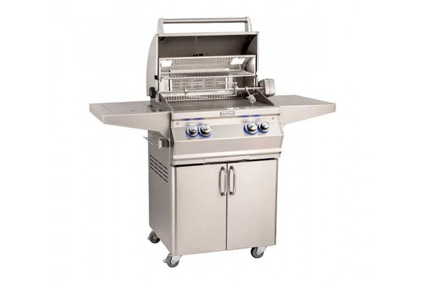 Fire Magic 24-inch Aurora A430s Portable Grill With Side Burner and Rotisserie Fire Magic 24-inch Aurora A430s Portable Grill With Side Burner and Rotisserie
