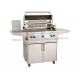 Fire Magic 30-inch Aurora A540s Portable Grill With Side Burner and Rotisserie Fire Magic 30-inch Aurora A540s Portable Grill With Side Burner and Rotisserie