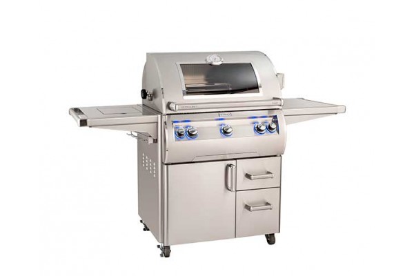 Fire Magic 30-inch Echelon Diamond E660s Portable Grill with Single Side Burner (Analog) Fire Magic 30-inch Echelon Diamond E660s Portable Grill with Single Side Burner (Analog)
