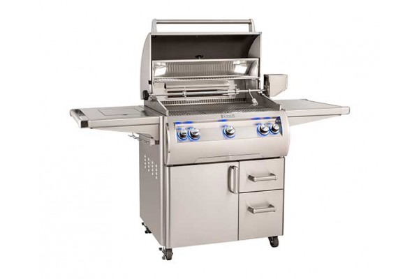 Fire Magic 30-inch Echelon Diamond E660s Portable Grill with Single Side Burner (Analog) Fire Magic 30-inch Echelon Diamond E660s Portable Grill with Single Side Burner (Analog)