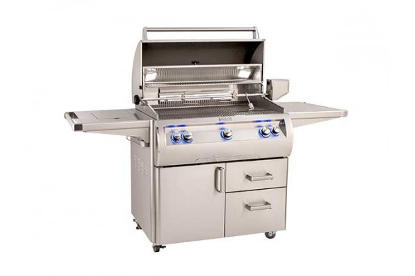 Fire Magic 36-inch Echelon Diamond E790s Portable Grill with Single Side Burner (Analog) Fire Magic 36-inch Echelon Diamond E790s Portable Grill with Single Side Burner (Analog)