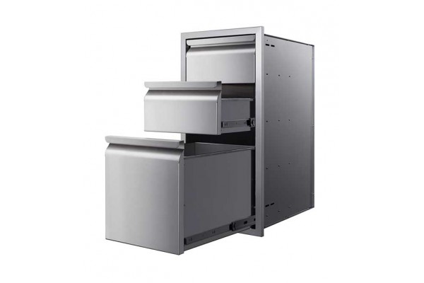 Memphis 15" Three Drawer Stack Memphis 15" Three Drawer Stack