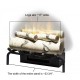 Dimplex Revillusion 20-inch Plug-In Log Set With Birch Logs Dimplex Revillusion 20-inch Plug-In Log Set With Birch Logs