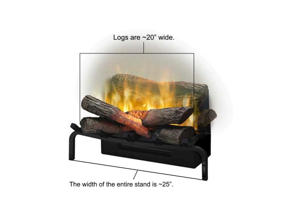 Dimplex Revillusion 25-inch Plug-In Log Set Dimplex Revillusion 25-inch Plug-In Log Set