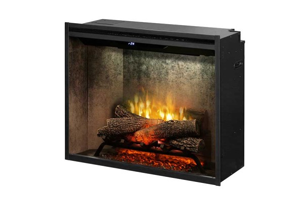 Dimplex Revillusion 30-inch Built-in Firebox, Weathered Concrete Dimplex Revillusion 30-inch Built-in Firebox, Weathered Concrete