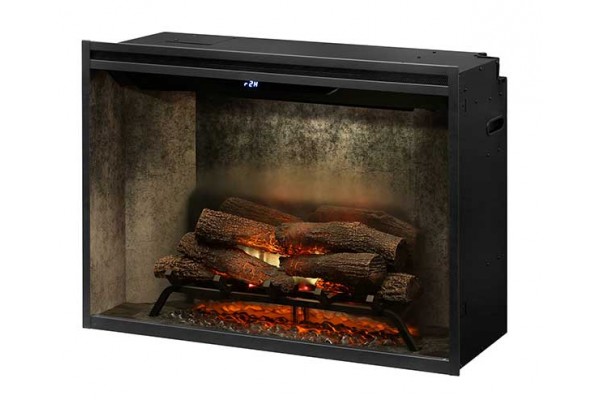 Dimplex Revillusion 36" Built-in Firebox, Weathered Concrete Dimplex Revillusion 36" Built-in Firebox, Weathered Concrete
