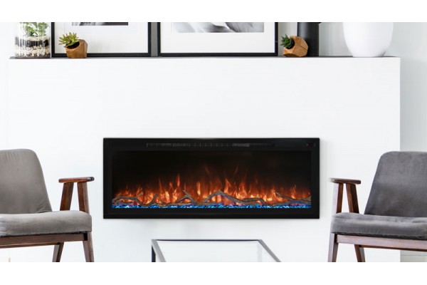 Modern Flames 60-inch Spectrum Slimline Wall Mount/Recessed Electric Fireplace Modern Flames 60-inch Spectrum Slimline Wall Mount/Recessed Electric Fireplace