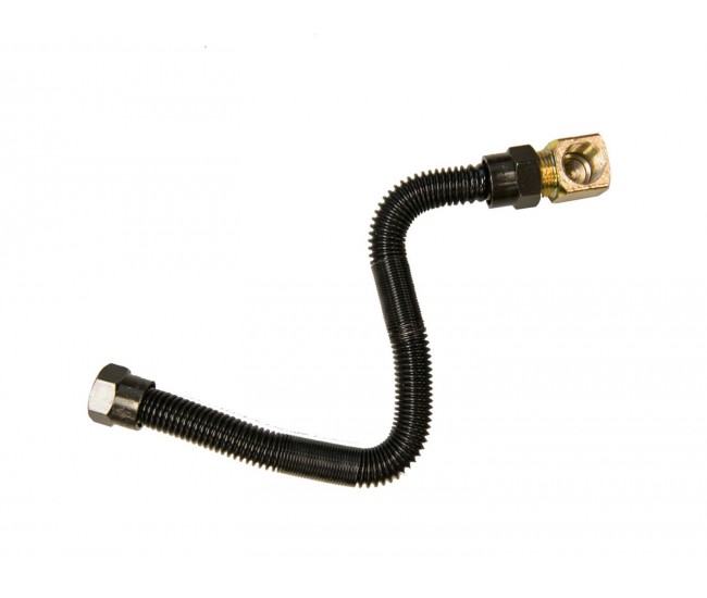 Real Fyre Black 3/8-inch Stainless Steel Flex Connector