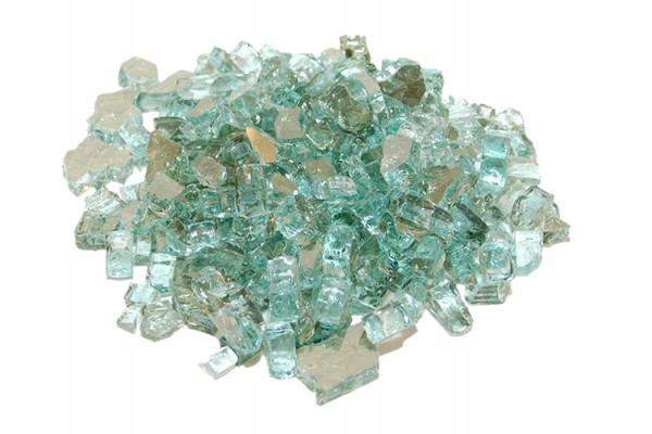 Real Fyre Emerald Reflective Fyre Glass Real Fyre Emerald Reflective Fyre Glass
