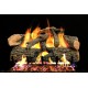 Real Fyre Charred Evergreen Oak Logs with G52 Stainless Steel Burner Real Fyre Charred Evergreen Oak Logs with G52 Stainless Steel Burner