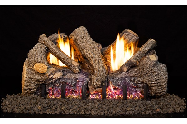 Real Fyre Foothill Oak Logs with G19 Vent Free Burner Real Fyre Foothill Oak Logs with G19 Vent Free Burner