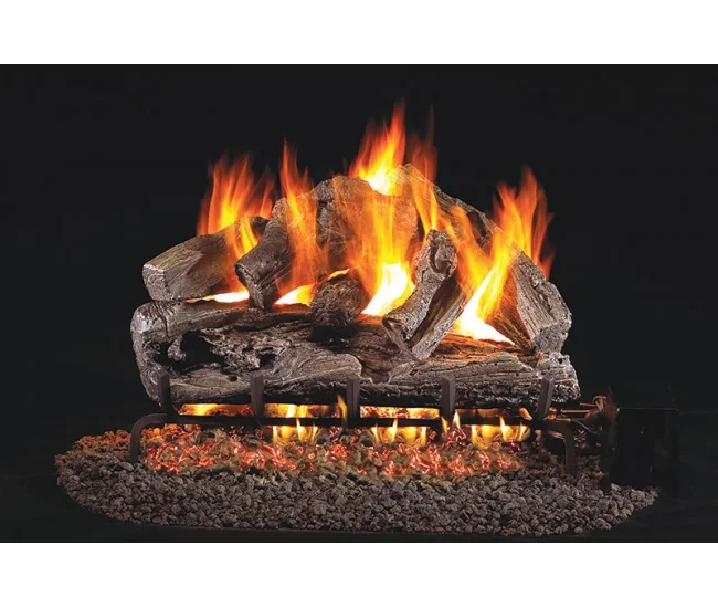 Real Fyre Rugged Oak Gas Logs Only Real Fyre Rugged Oak Gas Logs Only
