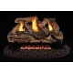Real Fyre Split Oak Vent-Free Gas Logs with G9 See Thru Series Burner Real Fyre Split Oak Vent-Free Gas Logs with G9 See Thru Series Burner