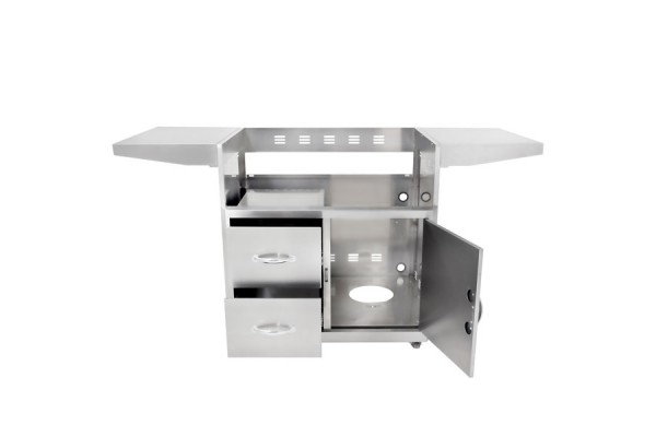 Blaze 34-inch Burner Professional Grill Cart with Lights and Soft Close Doors Blaze 34-inch Burner Professional Grill Cart with Lights and Soft Close Doors