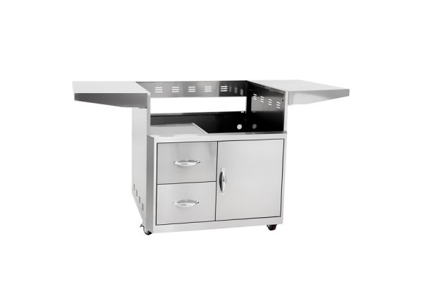 Blaze 34-inch Burner Professional Grill Cart with Lights and Soft Close Doors Blaze 34-inch Burner Professional Grill Cart with Lights and Soft Close Doors