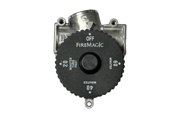 Fire Magic 1 Hour Automatic Timer Gas Shut Off Valve With Logo Fire Magic 1 Hour Automatic Timer Gas Shut Off Valve With Logo