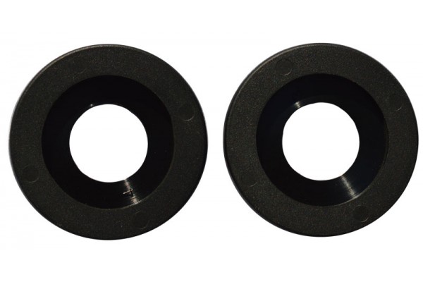 Fire Magic Smoker Hood Handle Bezel, Round (Pair)