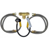 Fire Magic Built-In Grill and Side Burner Connector Package, Propane Gas Fire Magic Built-In Grill and Side Burner Connector Package, Propane Gas