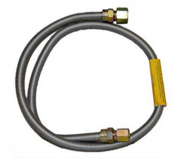 Fire Magic 60-inch Stainless Steel Flex Connector (7/8-inch Outside Diameter)