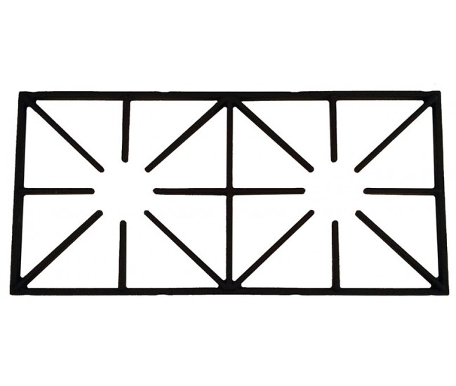 Fire Magic Porcelain Cast Iron Cooking Grid for Double Side Burner