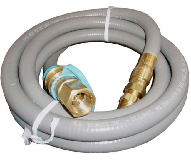 Fire Magic 10' Gas Hose with Quick Disconnect (Plug-in) for Portable Grills