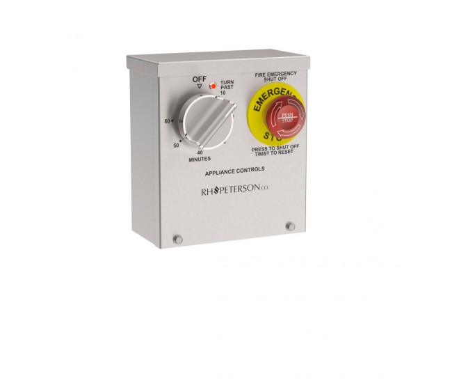 240V Commercial Timer and Emergency Stop