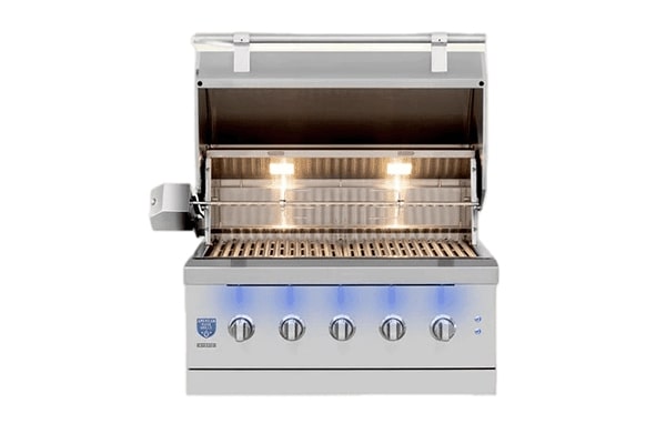 American Made Grills 36-Inch Encore Hybrid Built-In Grill American Made Grills 36-Inch Encore Hybrid Built-In Grill