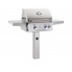 AOG 24-inch L Series In-Ground Post Grill With Rotisserie Backburner AOG 24-inch L Series In-Ground Post Grill With Rotisserie Backburner